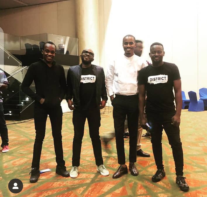 Iam_Rauna's tweet photo. #DistrictMediaCompany the CEO is in the middle with a white shirt #KingLouis, he is the boss #jelowalkers https://t.co/whPqVJX5E1