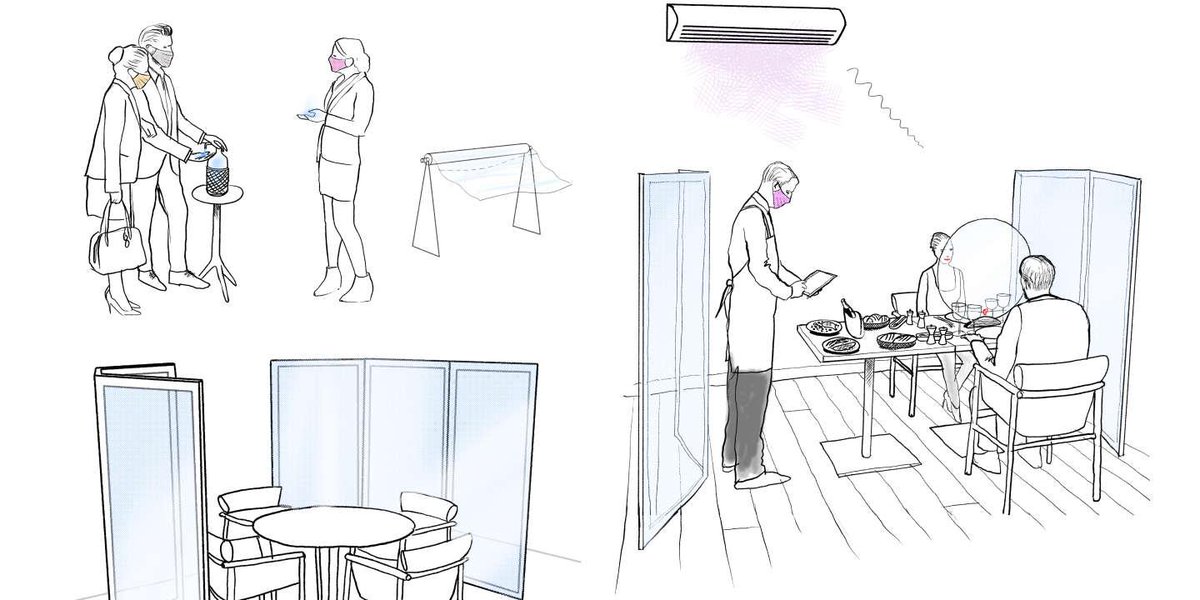 Quel design pour demain ? : « Il faut recréer une architecture intérieure avec des barrières physiques en évitant le tue-l’amour » lemonde.fr/m-styles/artic…