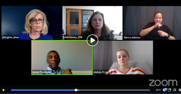 PrichardCom's tweet photo. From  "Innovations in Education:" 
"We can’t change generational inequities and mobility when higher education isn’t thought an option. This pandemic further complicates the issue.” - @cpepres Aaron Thompson
Watch here: https://t.co/CqPMxemZua https://t.co/pUnZXyJw3L