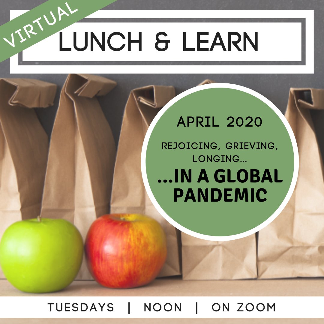Join us TODAY for [virtual] Lunch &amp; Learn! - mailchi.mp/3e56ec10872a/r…