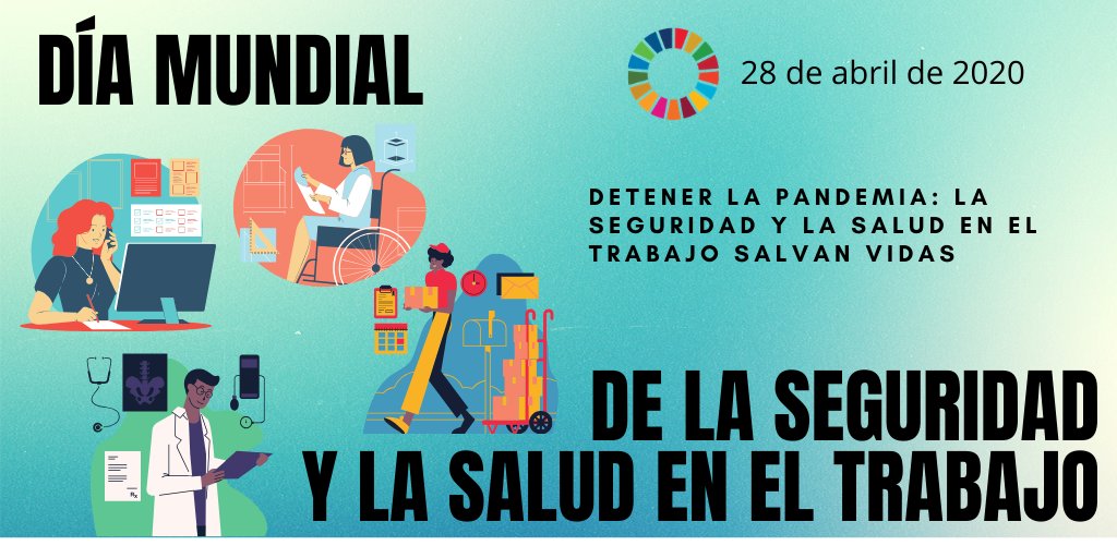 deustoInnova's tweet photo. Este año, el Día Mundial de la Seguridad y la Salud en el Trabajo se enfoca en abordar el brote de enfermedades infecciosas en el trabajo, centrándose en la pandemia de COVID-19. https://t.co/gDGPboopmx 
#deustoberrikuntza #deustoinnova https://t.co/eqJtXJuXGg