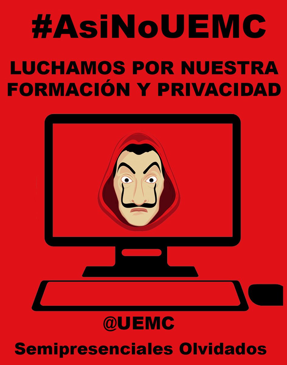 juliajt_'s tweet photo. SEMIPRESENCIALES OLVIDADOS  #AsiNoUEMC #UEMC https://t.co/1JOBVSZc3S