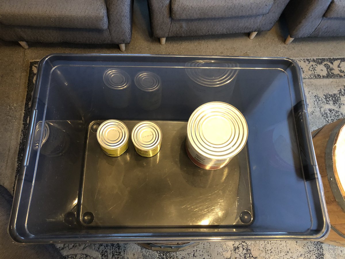 BadenCoffee's tweet photo. We are collecting donations for the food bank! Drop off your non-perishable food items for the @FoodBankWatReg. They will be delivered Friday! Help us fill our bin! https://t.co/oFpyS7M06q