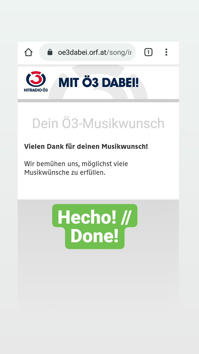 Si nos unimos, podemos hacer que TIMELINE suene en la radio musical austriaca más grande, Hitradio Ö3 😃. <a href="/upTrent/">Nathan Trent</a> 

¿Cómo? Entrando en este link oe3dabei.orf.at/song/index.php… y siguiendo las instrucciones de las fotos.