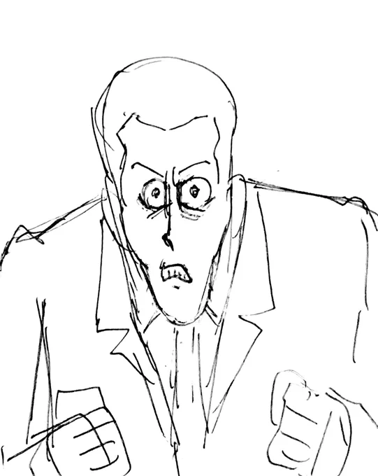 ルパンを描く時は大好きなVSクローンに寄せて描きたいと思ってるんだけど、寄せすぎた上にフリチンとかいう野郎に寄っちゃった(違う、私はゴードンだ)(もちろん彼も例外ではない) 
