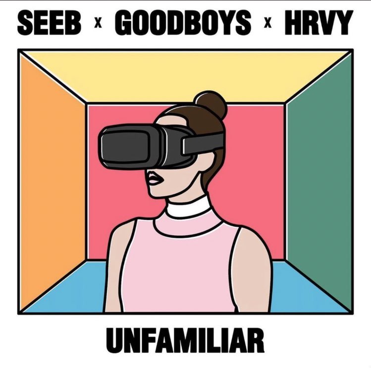 hrvySPN's tweet photo. ¡Harvey va a sacar nueva canción este viernes con @seebmusic y @goodboysoff! La canción se llama “Unfamiliar” y esta es la portada de la canción. ¡Guárdatela antes de que salga en este link! https://t.co/Q1FJTU7lj7 💚 https://t.co/o6jsCbWT3W