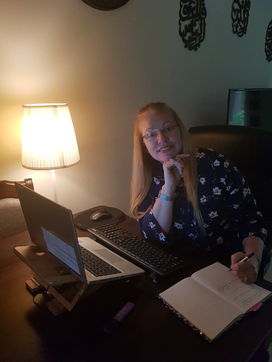 AIS_VisualArts's tweet photo. Our Head of Arts Department at her workspace at home. Stay at home and stay safe everyone!  #AISDistantYetTogether #AISTeachingOnline #AISCommunity https://t.co/J7PeMViu2x