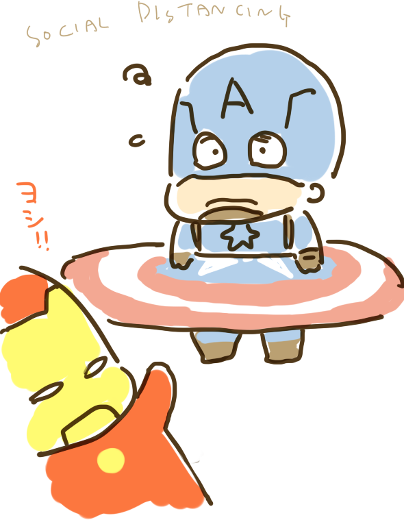 顔出てるから…(血清 