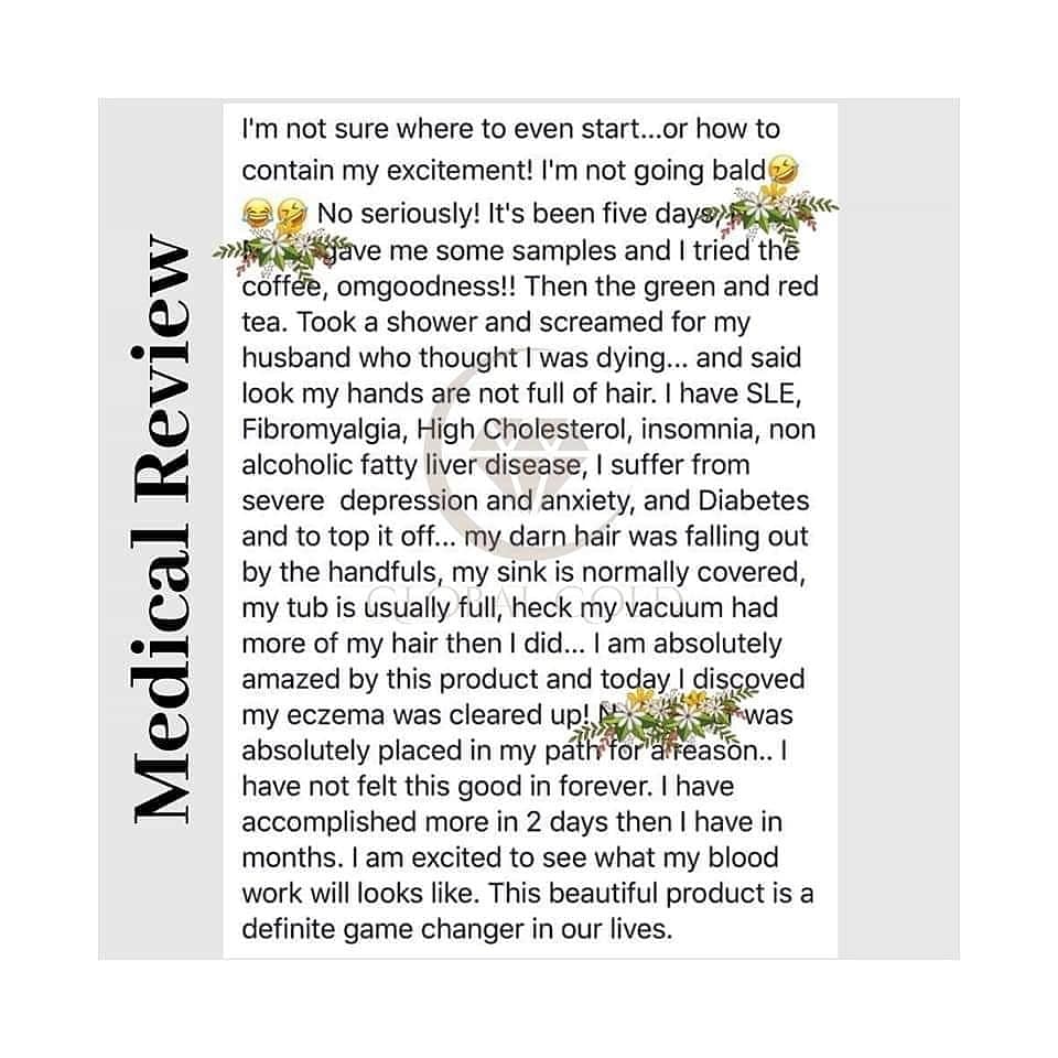 Tanya__Verwey's tweet image. Read this phenomenal medical review. I am astounded at what results our clients are getting 🔥🔥🔥

#productsthatwork
#aproductforeveryone
#trythem