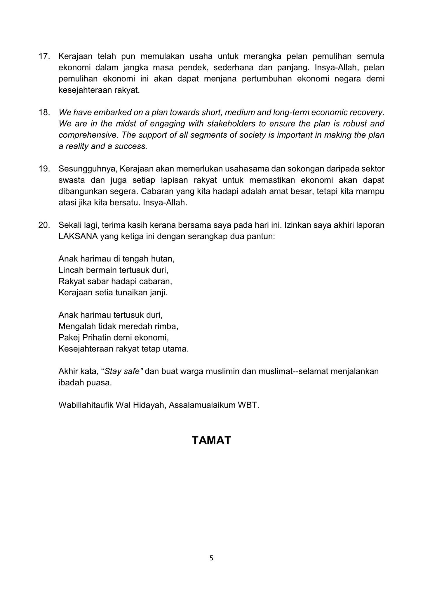 Tengku Zafrul On Twitter