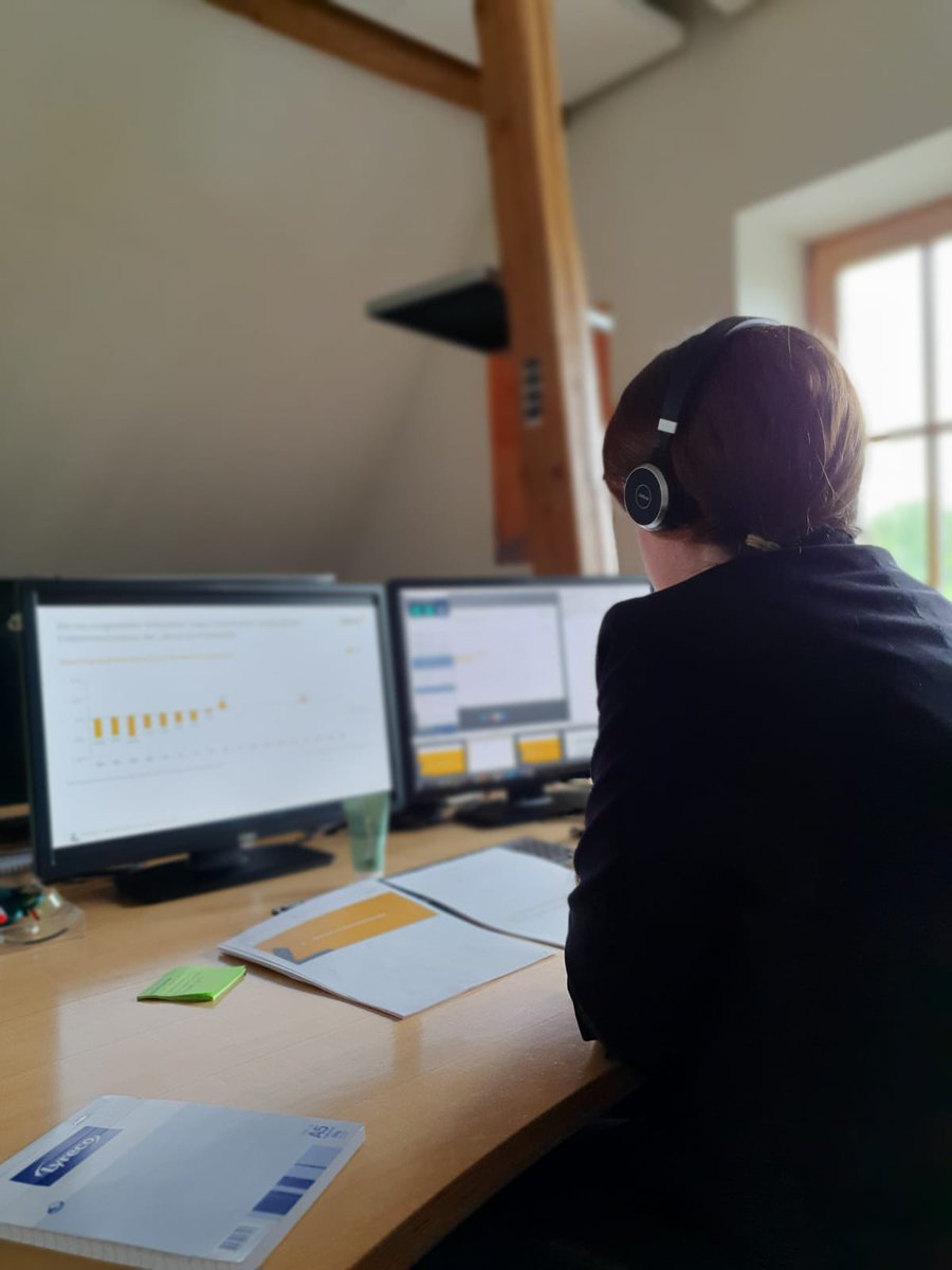 FSchlingermann's tweet photo. Auch wenn ein persönliches #Netzwerktreffen leider nicht möglich war, fand die Ergebnispräsentation "meines" #Benchmarks heute online statt. Wo ein Wille, da ein (digitaler) Weg. #Lursedigital https://t.co/OdVHOA52rM