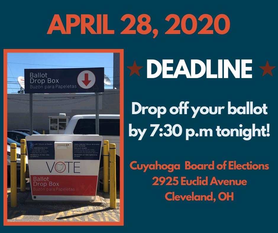 OlmstedPride's tweet photo. Election Day is finally here! Ballots can be dropped of at the  board of elections by 7:30 tonight! Every vote counts and every vote is needed! VOTE YES! @OFPTACouncil @bulldogsmusic @OFallsAB @OFEAbulldogs https://t.co/vVY5OJ4ozw