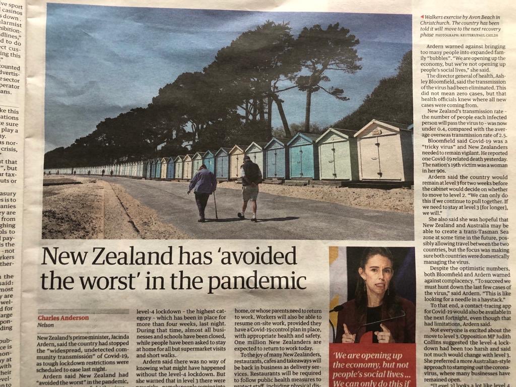 Think you’ve got the wrong Christchurch <a href="/guardian/">The Guardian</a> this photo is our very own huts at Avon Beach, Christchurch, UK 🤣 #Whoops #FakeNews