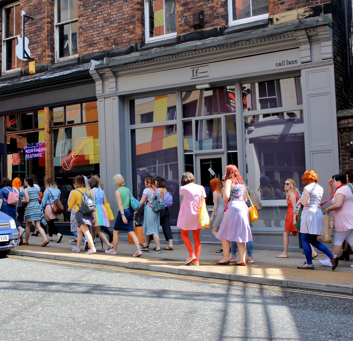 🟣🟡🟢 Bring back the colours! 🔴🔵🟠 We can’t wait to get back out into the Leeds streets and to say hello to all the wonderful people like the guys at @if_coffee . Great brunch and great coffee 🥞☕️ Hopefully we see you sooner rather than later! #ifupnorth #independentleeds