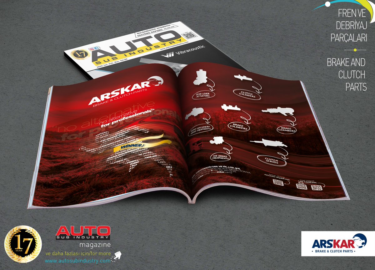 sub_industry's tweet photo. https://t.co/bxvI8J34rU
https://t.co/vDVF4p0Q58
#arskar #brake #clutch #fren #debriyaj #production #spareparts #automechanikaistanbul #automechanikadubai #automechanikashanghai2019 #automechanikafrankfurt #iaa #comtrans2019 #turkey🇹🇷 #avrupa #scania #man #volvo #iveco #reno #daf https://t.co/u5eJklw4uE