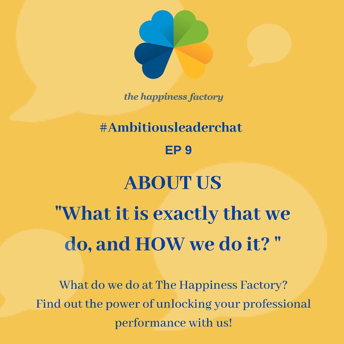 HFbusinessboost's tweet image. We‘re back for the #Ambitiousleaderchat! We are going to be about what we do as #Coaches for Ambitious Leaders &amp;amp; HOW we work at The Happiness Factory to boost your #professionalperformance to #success.

What are your #performance challenges that you‘re having at the moment? ⬇️🙂