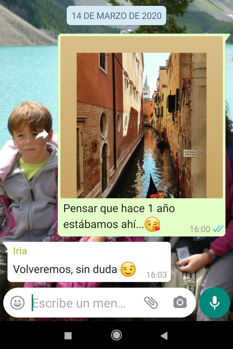 amef0011's tweet photo. @IITGALILEO Me quedo con tu sonrisa, fuerza y positivismo y siempre nos quedará pendiente regresar a Venecia. #lasonrisadeiria ❤️ https://t.co/uIZ4pOgejR