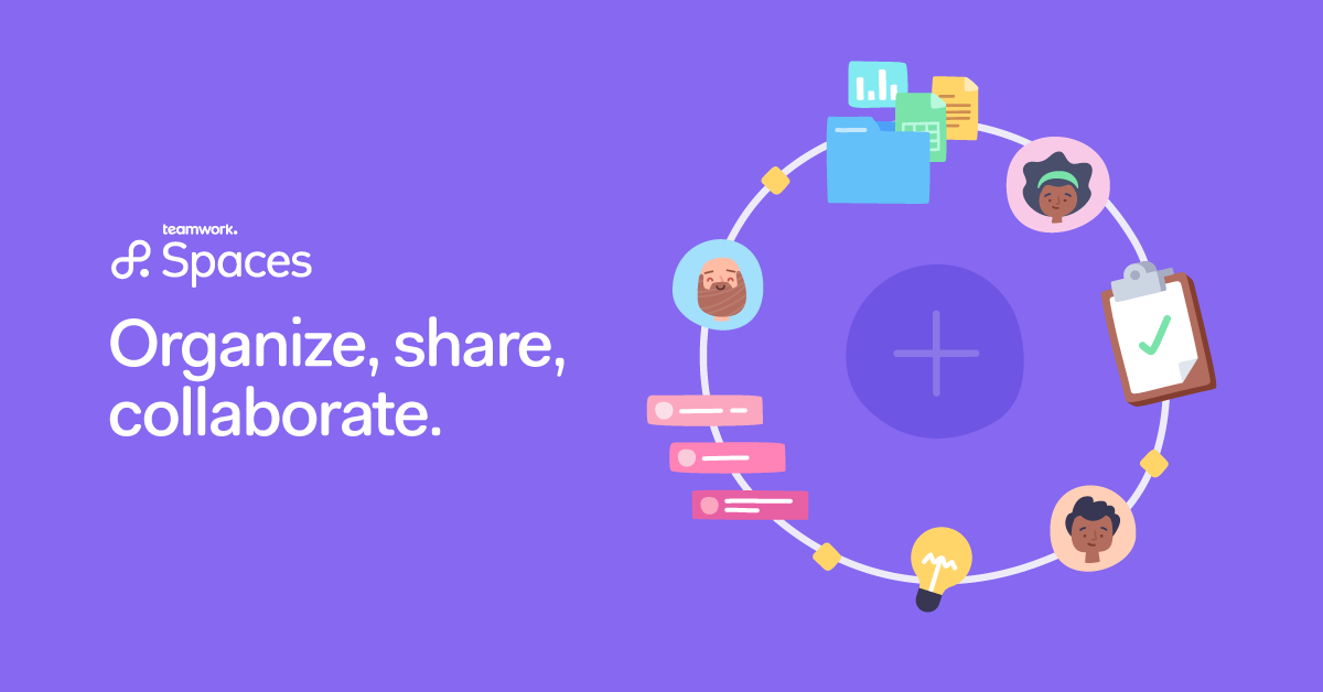 teamworkdotcom's tweet photo. Teamwork Spaces helps centralize the knowledge to #keepworkgoing in one collaborative workspace. Join our webinar tomorrow at 5pm GMT to learn how your remote team can use Teamwork Spaces to organize, share and collaborate on your most important documents. https://t.co/9M2mliC4bM https://t.co/fVW2myDe7p