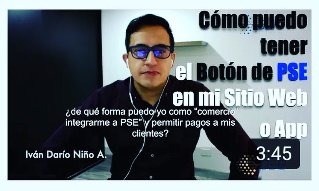 vecinoanibal's tweet photo. https://t.co/ZXs0hNTyfV que necesito para tener PSE en mi sitio web? Cuando veas este video sabrás qué hay que hacer! https://t.co/KlXLEIIOCW