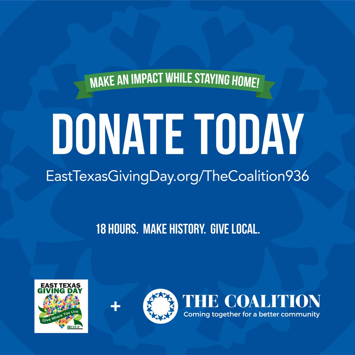 TheCoalition936's tweet photo. Today is #ETGivingDay! What a great way to start your day by giving a gift and making a difference! Join us at https://t.co/UW4IFttkZb with your gift of $10 or more to support the Drug-Free All Star program. @ETCFGives https://t.co/PF5h1bV5zG