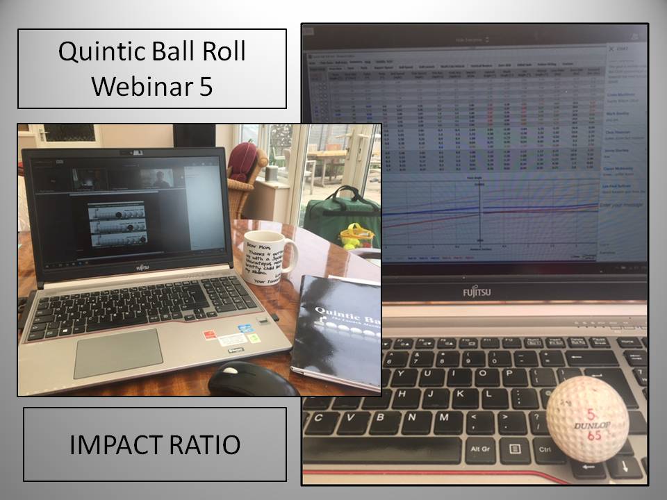 MandyDavies3's tweet photo. QBR Webinar 5 : Impact Ratio:
So many factors can affect Impact Ratio. 
Rate of acceleration of putter. 
Head weight of putter. 
Impact location. 
Grip Tightness.
Type of Ball. 
#QuinticBallRoll #puttingathome 
#golfinstruction #golf #putting #golfballs #golfathome https://t.co/IQKJ829Njx