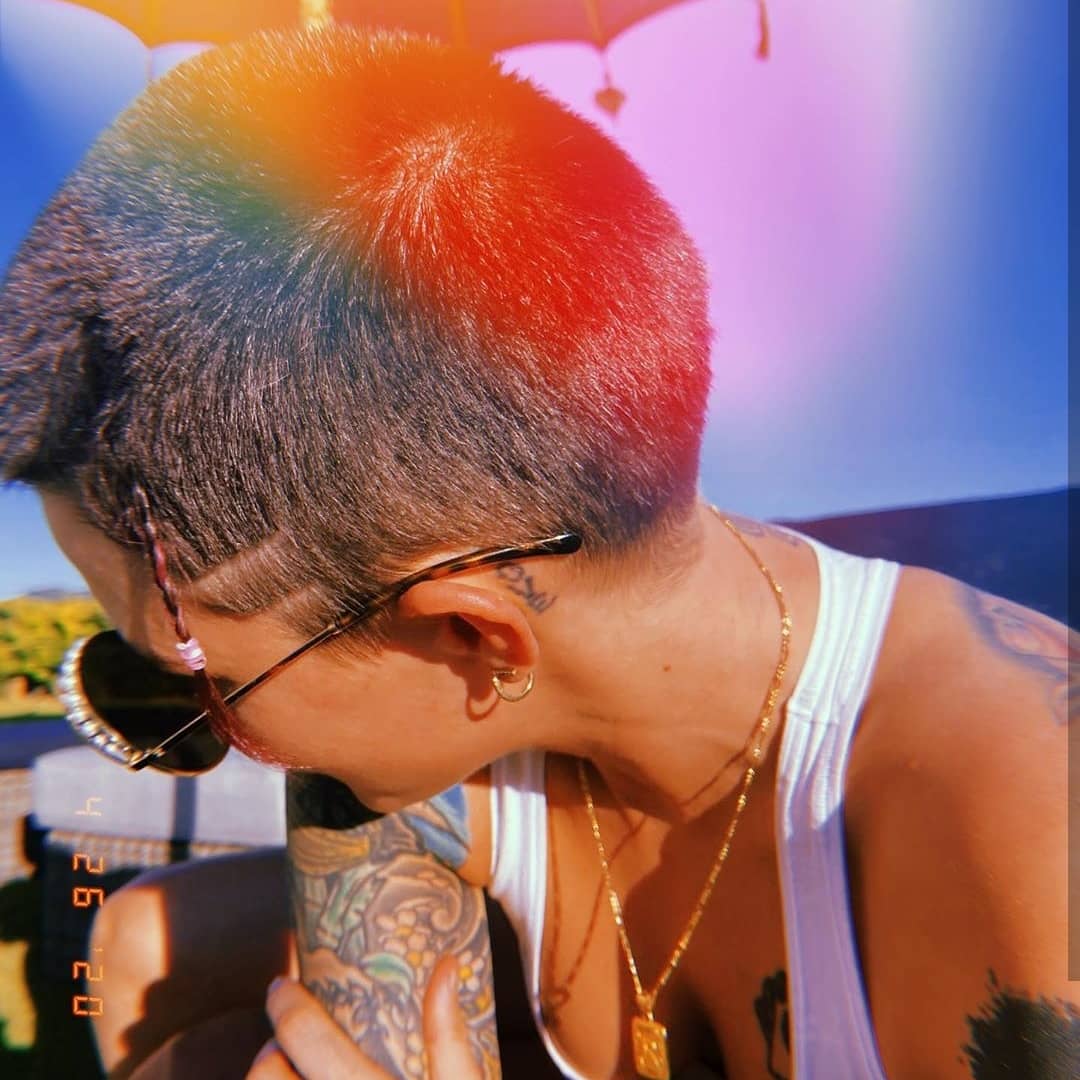 aninhasworld's tweet photo. She ends with me! Ruby and her newest hairstyle😍
#rubyroseactress #rubyrose #rubyroselangenheim #girlcrush #bae #perfect #perfection #goddess #actress  #loveher #cute #cutie  #inspiration #katekane #stellacarlin #batwoman #orangeisthenewblack #oitnb  #lgbtgirls #tomboystyle https://t.co/g3zd8PkvBT