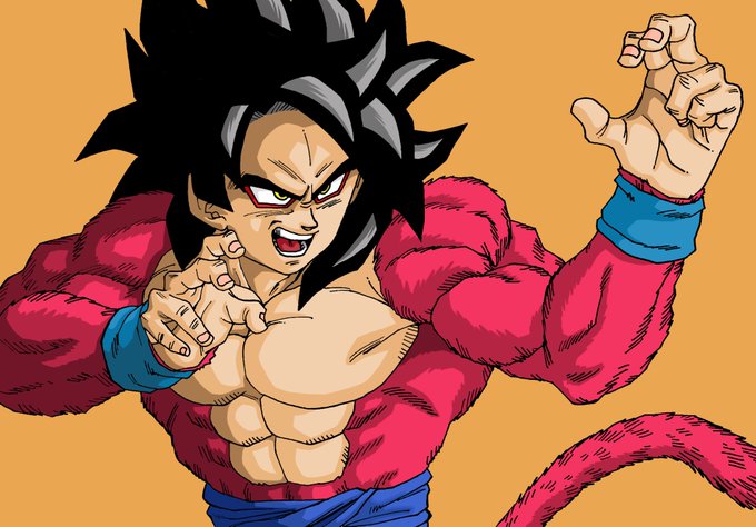 Artista de Dragon Ball divulga nova arte de Goku Super Saiyajin 4