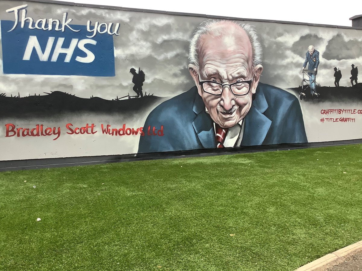 Recruitive (@recruitiveuk) on Twitter photo A true piece of art by <a href="/Titlegraffiti/">Title Graffiti</a> painted on the side of our client's bare building in Tamworth. 👏🎖️ <a href="/BradleyScottWin/">BradleyScottWindows</a>
The perfect tribute to <a href="/captaintommoore/">Captain Sir Tom Moore</a> and the <a href="/NHSuk/">NHS</a>.
#CaptainTomMoore #Hero #thankyouNHS #TitleGraffiti
bradleyscottwindows.co.uk A true piece of art by <a href="/Titlegraffiti/">Title Graffiti</a> painted on the side of our client's bare building in Tamworth. 👏🎖️ <a href="/BradleyScottWin/">BradleyScottWindows</a>
The perfect tribute to <a href="/captaintommoore/">Captain Sir Tom Moore</a> and the <a href="/NHSuk/">NHS</a>.
#CaptainTomMoore #Hero #thankyouNHS #TitleGraffiti
bradleyscottwindows.co.uk
