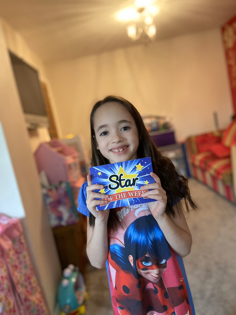 KmMusticone's tweet photo. Pippa got the first star of the week award, she was very happy ... thanks Mrs Taylor xx @ShirestoneAcad https://t.co/uUjOLlr8BJ