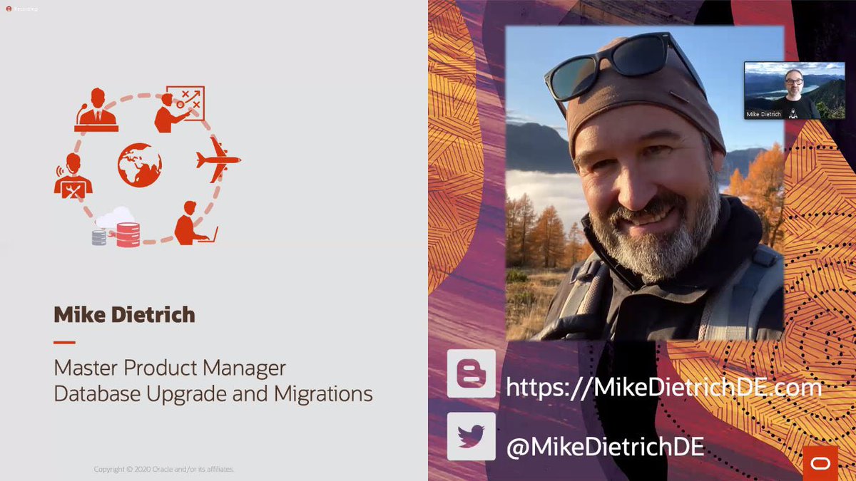 Live Webinar: Release Strategy and Cool Features For Oracle DBAs <a href="/MikeDietrichDE/">Mike Dietrich</a>
