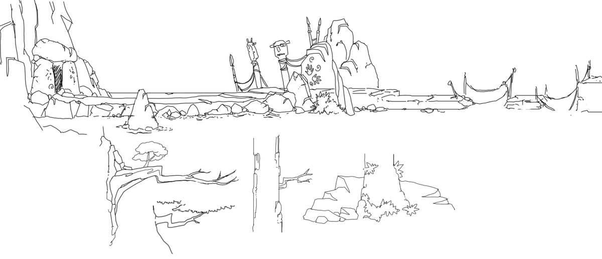 Level assets sketches.

#gamedev #indiedev #indiegame 
#gamedevelopment #unity #game #indiegamedev #gaming #games #gamedesign #videogame #madewithunity #gamedevelopers #indie #animation #conceptart #illustration #furiousjack