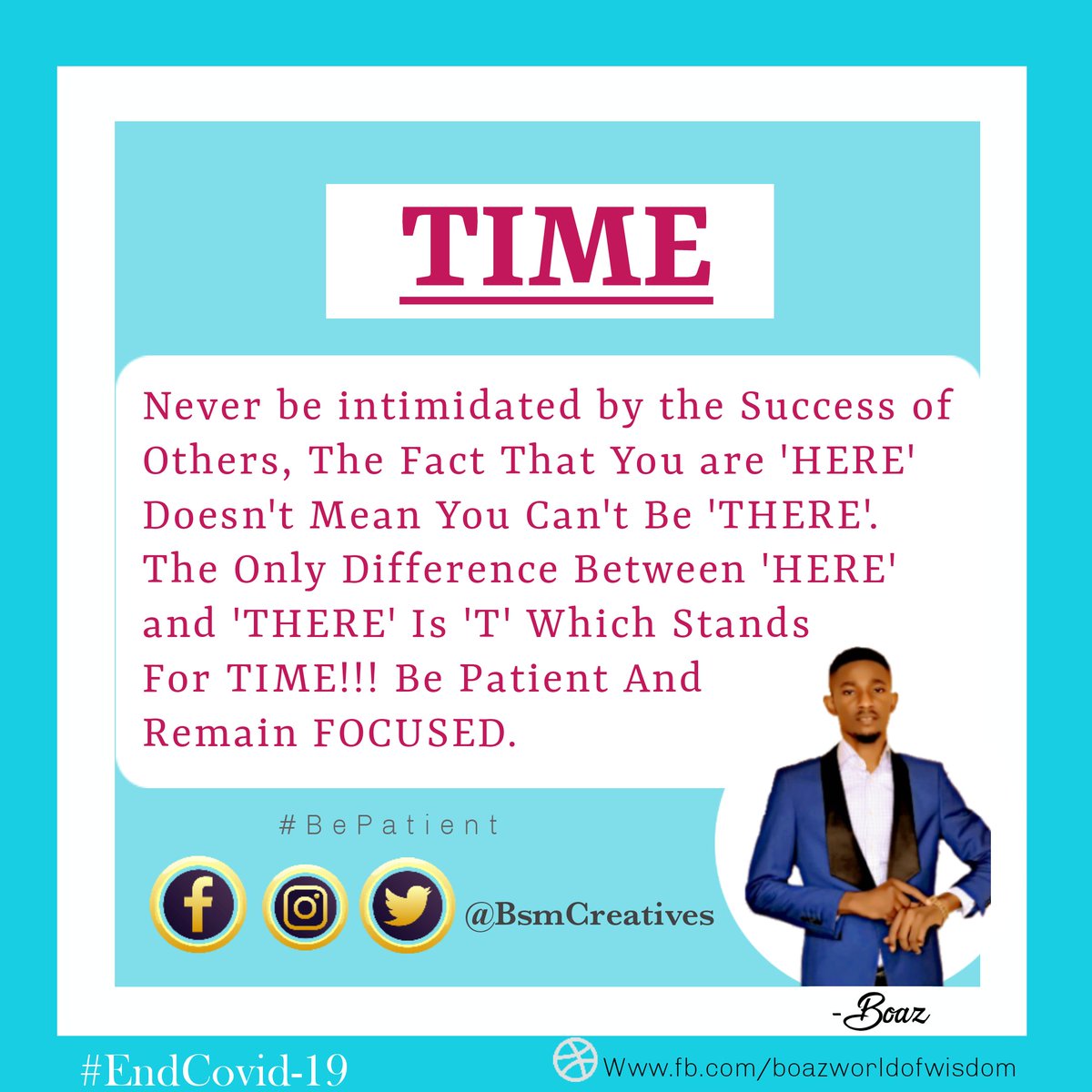 BsmCreatives's tweet image. #TimeFactor
#RemainFocused
#SuccessIsGuarateed