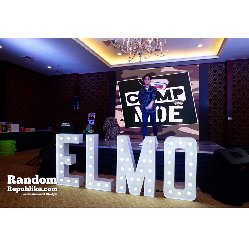 [Set 1] Throwback to #ElmoMagalona's military-themed (He was already taping for #ASoldiersHeart!) birthday celebration set up by his thoughtful #ELMOnatics. This was his 2nd party in 2019. In photos: Host <a href="/ericjohnsalut/">Eric John Salut</a> and Elmo's younger brother #ArkinMagalona | HBD <a href="/SuperElmo/">Su🅿️erElmo</a>
