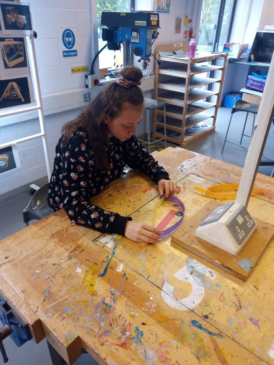 OutwoodNewbold's tweet photo. Delighted to say that today our students and staff have made 50 pieces of PPE, to go to a local care home. Well done to all involved and a big thank you to Mr Prestidge for leading this. https://t.co/9Rn22FmmEB
