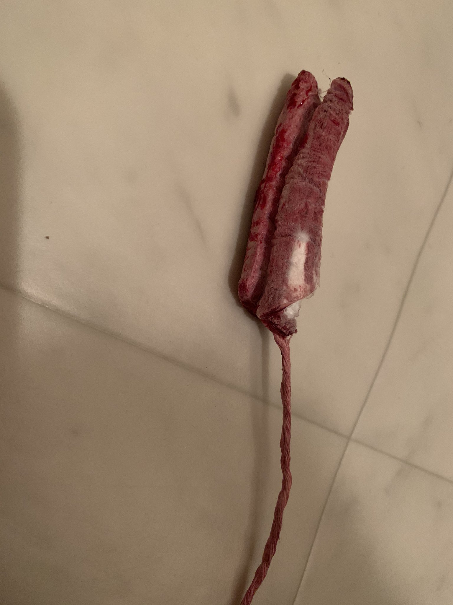 使用済タンポンの画像 