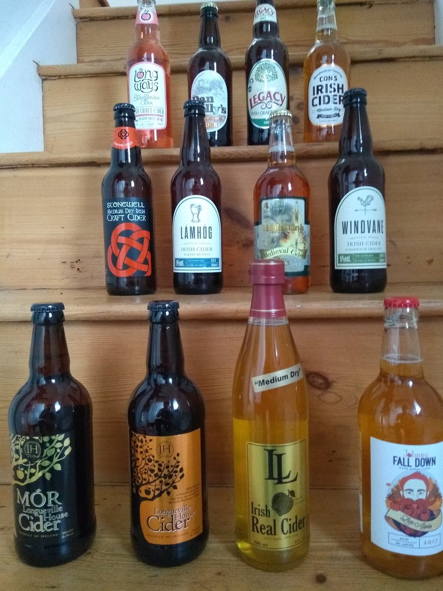 FormerCiderBuzz's tweet photo. I'm getting ready for the worlds biggest cider tasting with @theciderologist May 2nd - many thanks to @theapplefarmer 

@DanKellysCider @DavidsOrchard @Longwayscider @LH_Beverages @StonewellCider @Johnnyfalldown @highbankorchard @LegacyCider @CockageeCider https://t.co/Z5TWNxRXRE