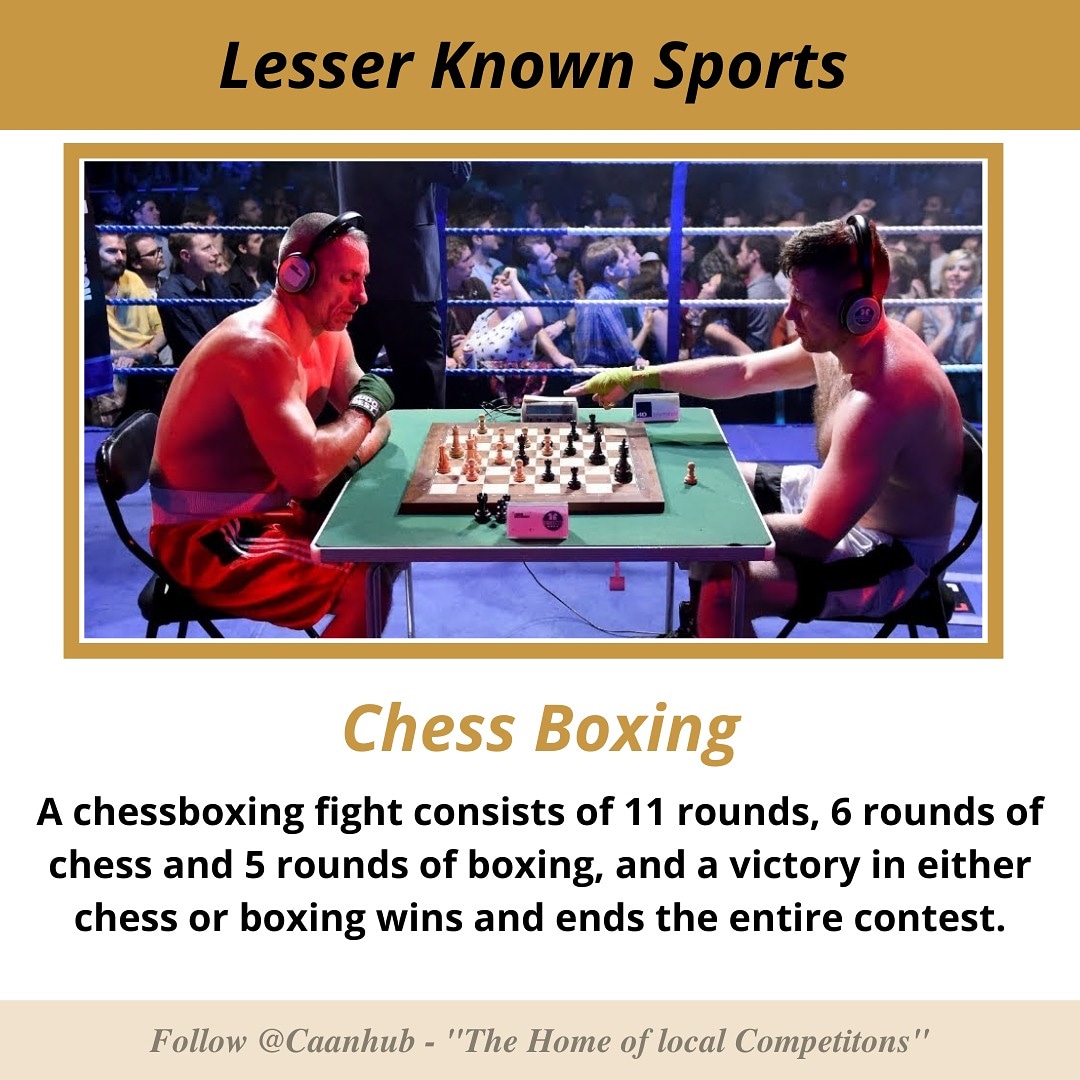 caanhub's tweet photo. Checkmate or Knockout every defeat counts

#chess #boxing #chessboxing #tuesday #sports #CaanHub https://t.co/LhJV2uFMRG