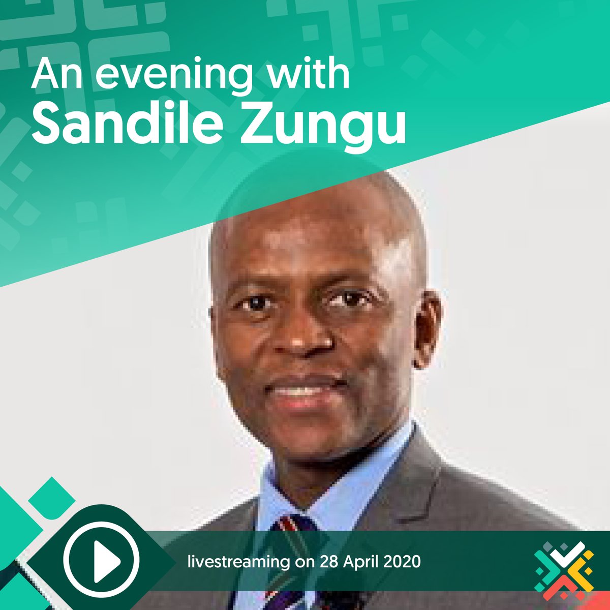 LifeCheq's tweet photo. Can you navigate the #COVID-19 pandemic challenges and still stay positive? Yes you can! Join Sandile Zungu tonight @ 6:30pm as he shares lessons of Leadership during times of crisis. Visit our Facebook events page to sign up #InspiringLeaders #LockdownLearning #LifeCheq https://t.co/1oUawwODnd