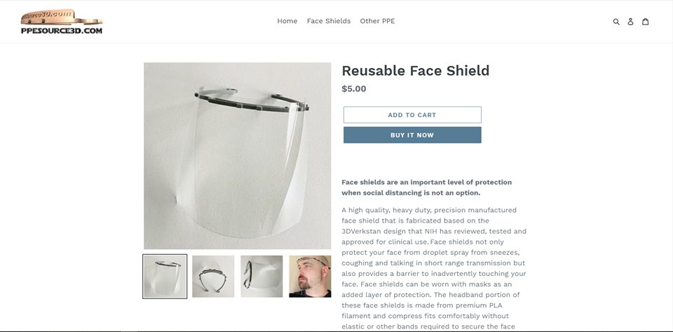 InventorCloud's tweet image. Visit our new PPE store!  Order your very own face shield from the comfort of your home here:
ppesource3d.com
Or, you can still donate shields to front line workers at our charity site:
charity.gofundme.com/o/en/campaign/…