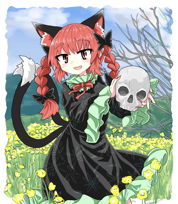 お燐ちゃんです 