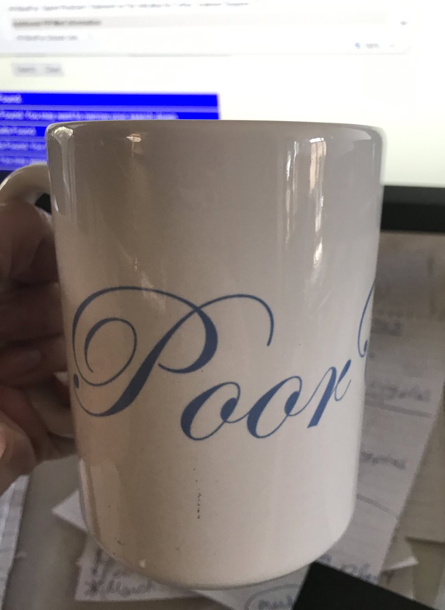 miazga_s's tweet photo. @Jmood17 A gift from a dear friend who passed away a year ago. @DowntonAbbey fans will get it. #PoorEdith #DowntonAbby https://t.co/P4fUtJ4vEq