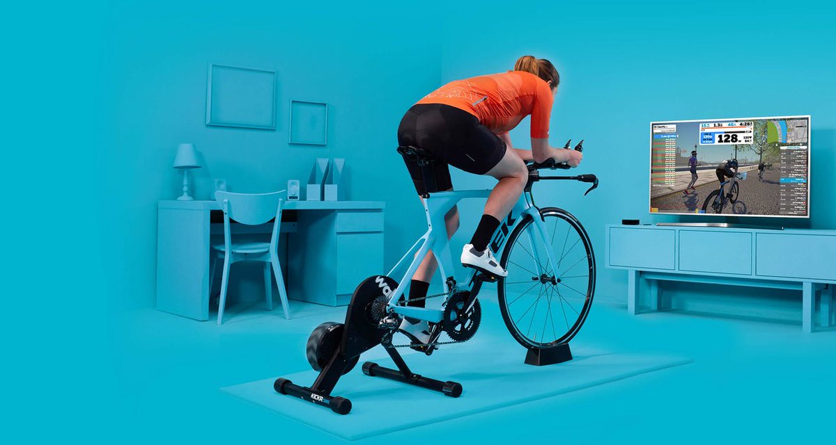 Our designer Francois and his wife Alex are supporting the NHS by cycling 1km for every £1 raised using <a href="/GoZwift/">Zwift</a>. Good luck both of you – a great cause and up to 150km already😎. studio44.agency/articles/ridin…