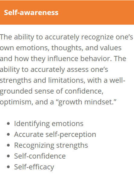 HillsboroughSch's tweet photo. #SELTip on Self-Awareness.   During eLearning: It can help us make better decisions + appreciate things we do well or need to work on.
Tip: Make time to gather your thoughts at the end of each day. Reflect on the positive things that happened &amp; what you can adjust the next day. https://t.co/NT1x1w9MsP