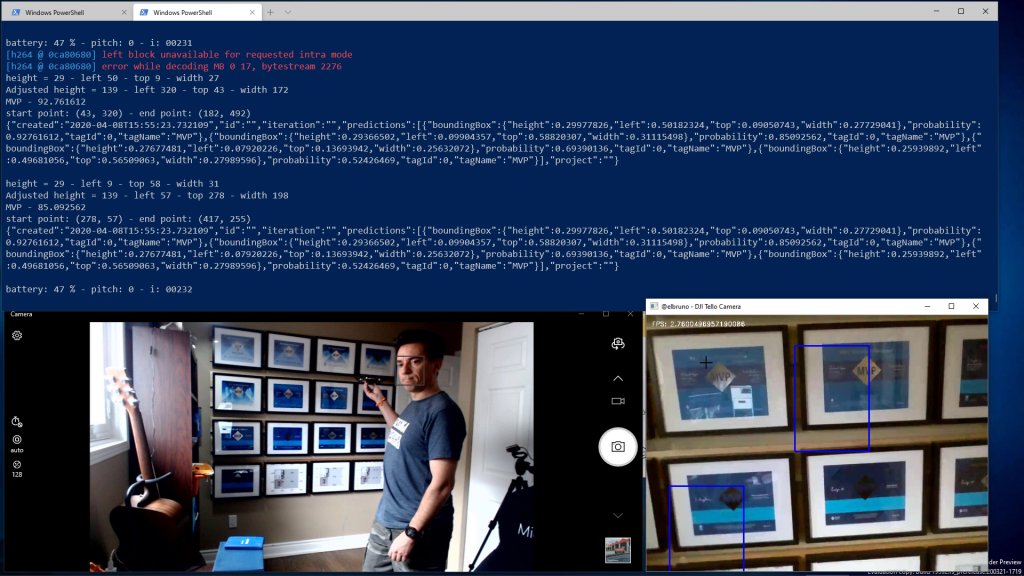 elbruno's tweet image. #Coding4Fun – How to control your #drone with 20 lines of code! (16/N) elbruno.com/2020/04/28/cod…