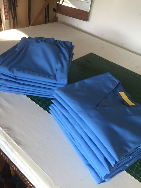 MakersWales's tweet photo. #LyndaShell has adapted her sewing skills #ScrubsforWalesHospitals £10,000 raised 500 scrubs made by the team so far!
https://t.co/CEJEr78NuV
#makersblog #makersstories #adapting #stayingcreative #makinghelps #makerswales #supportingmakers #makersgallery #madeinwales #coronavirus https://t.co/2lqtev10VW
