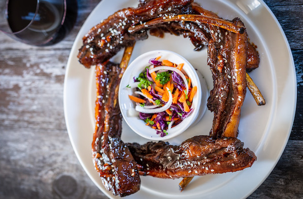 ShootingTimes's tweet photo. Wild boar are on the increase in the UK - while this has been met with some concern, most people agree that the meat they provide is delicious and it doesn't get much better than @gameandflames' sticky wild board ribs https://t.co/7CxSq1nsOA https://t.co/YVQi4RHKTO