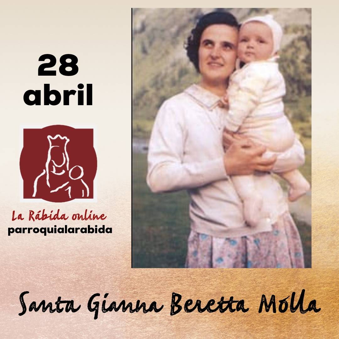 ParroqLaRabida's tweet photo. Hoy celebramos a Santa Juana Beretta Molla
@parroquialarabida https://t.co/q2A1lnCbxy