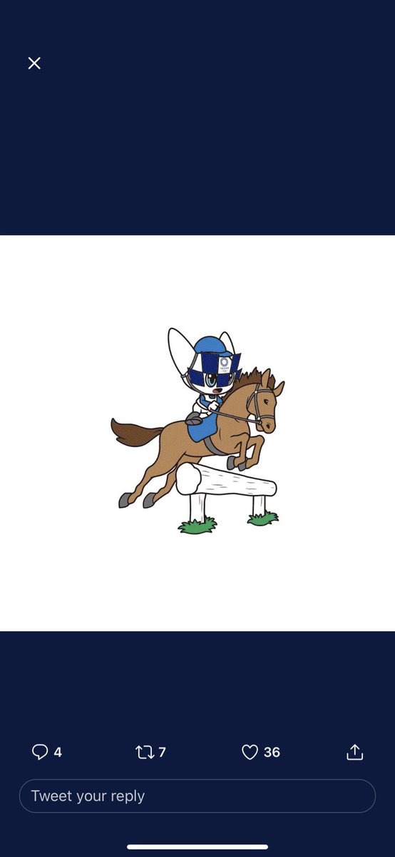 ParaTokyo's tweet photo. Look how great these @Tokyo2020 #Miratowa #equestrian art looks! (As well as pentathlon) which is your favourite? https://t.co/P9BPlE51Uq
