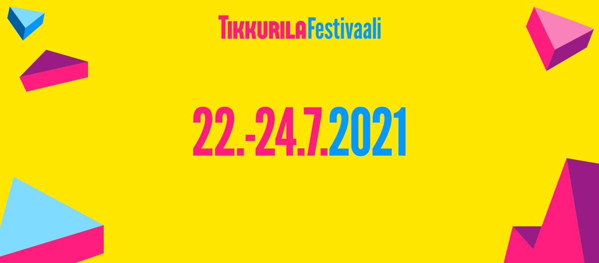 𝐓𝐢𝐤𝐬𝐢 𝐣𝐮𝐡𝐥𝐢𝐭𝐚𝐚𝐧 𝐭𝐚𝐚𝐬 𝐕𝐚𝐧𝐭𝐚𝐚𝐧 𝐓𝐢𝐤𝐤𝐮𝐫𝐢𝐥𝐚𝐬𝐬𝐚 𝟐𝟐.-𝟐𝟒.𝟕.𝟐𝟎𝟐𝟏. Lisätietoa ja ohjelmaa ensi vuoden tapahtumasta julkaistaan heti kun mahdollista! 
#vantaa #tikkurilafestivaali #tiksi <a href="/VantaanKaupunki/">Vantaan kaupunki</a>  #tapahtumienvantaa #vantaa