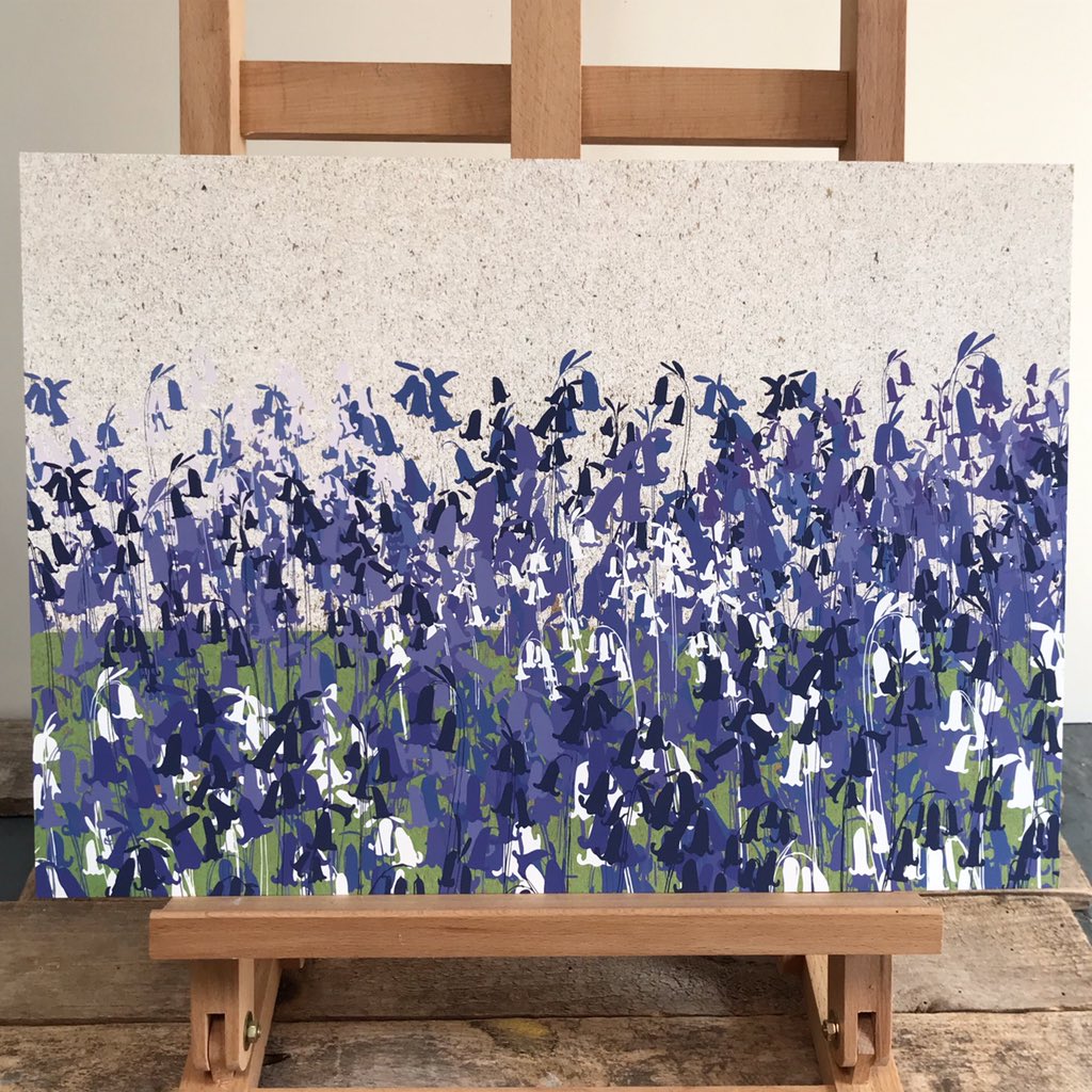 New Bluebells Print